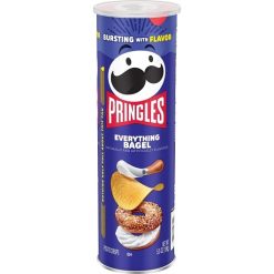 Pringles Everything Bagel Potato Crisps Chips, 5.5 Ounce, 14 Per Case | SKU: 785967 | GTIN: 00038000293122