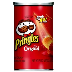 Pringles Original Potato Crisp, 2.3 Ounces, 12 Per Case | SKU: 571856 | UPC: 038000845635