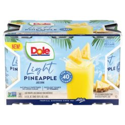 Dole Light Pineapple Juice, 36 Fluid Ounce, 8 Per Case | SKU: 775989 | UPC: 038900009182