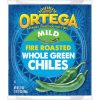 Ortega Fire Roasted Whole Green Chiles, 27 Ounces, 12 Per Case | SKU: 432950 | UPC: 039000010191
