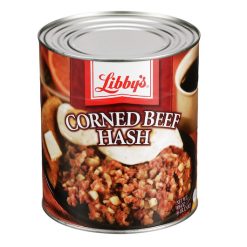 Libby s Hash Corned Beef, 108 Ounce, 6 Per Case | SKU: 376746 | UPC: 039000031240