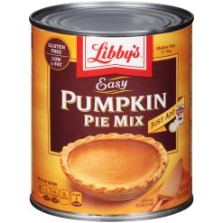 Libby s Nestle Pumpkin Pie Mix, 30 Ounce, 12 Per Case | SKU: 364670 | UPC: 039000045209