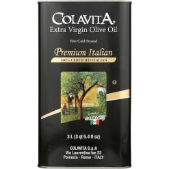Colavita Premium Italian Extra Virgin Olive Oil, 3 Liters, 4 Per Case | SKU: 613808 | UPC: 039153011434