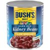 Bush s Best Low Sodium Dark Kidney Beans, 111 Ounces, 6 Per Case | SKU: 538200