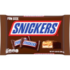 Snickers Funsize Display Ready Case, 10.59 Oz Bag, 18 Per Case | SKU: 773280