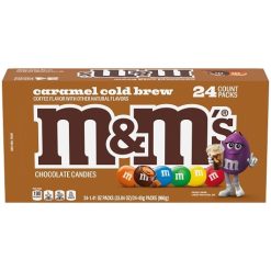 M&M s Caramel Cold Brew Singles, 1.41 Ounce, 24 Per Box, 12 Per Case | SKU: 754943 | UPC: 040000586128