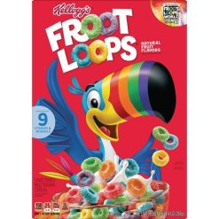 Kellogg s Froot Loops Cereal Original, 8.9 Ounce, 18 Per Case | SKU: 775113 | UPC: 041192100505