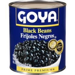 Goya Black Beans, 110 Ounces, 6 Per Case | SKU: 493697 | UPC: 041331024594