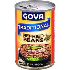 Goya Traditional Refried Beans, 16 Ounce, 12 Per Case | SKU: 671519 | UPC: 041331029018