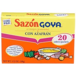 Goya Sazon Coriander/Achte, 1.41 Ounces, 36 Per Case | SKU: 494060 | UPC: 041331037822