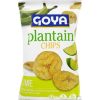 Goya Lime Plantain Chip, 5 Ounce, 12 Per Case | SKU: 673102 | UPC: 041331049030