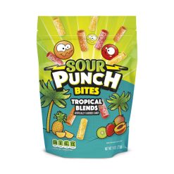 Sour Punch Tropical Bites, 9 Ounce, 12 Per Case | SKU: 714496 | UPC: 041364187365