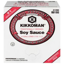 Kikkoman Soy Sauce, 4 Gallon | SKU: 563498 | UPC: 041390001802