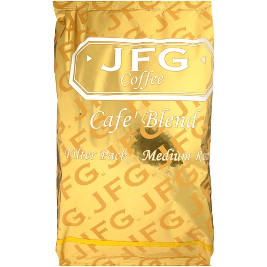 Jfg Round Filterpack Coffee Cafe Blend, 1.3 Ounces, 42 Per Case | SKU: 538087 | UPC: 041410110897