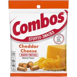 Combos Cheddar Cheese Pretzel Combo Snack, 6.3 Ounces, 12 Per Case | SKU: 568922 | UPC: 041419420058