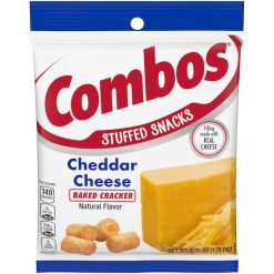 Combos Cheddar Cheese Cracker Combo Snack, 6.3 Ounces, 12 Per Case | SKU: 568921 | UPC: 041419420072