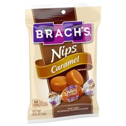 Brachs Caramel Nips Candies Peg, 3.25 Ounce, 12 Per Case | SKU: 753474 | UPC: 041420068034