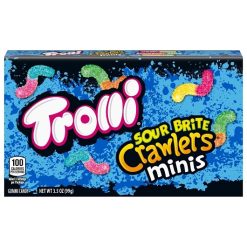 Trolli Sour Brite Crawlers Theater Box, 3.5 Ounce, 12 Per Case | SKU: 591193 | UPC: 041420100253