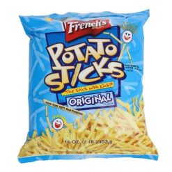 Frenchs Original Potato Sticks, 16 Ounces, 12 Per Case | SKU: 530943 | UPC: 041500836300
