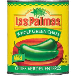 Las Palmas Whole Green Chile, 27 Ounce, 12 Per Case | SKU: 359377