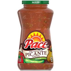 Pace Mild Picante Sauce, 16 Ounces, 12 Per Case | SKU: 344061 | UPC: 041565000173