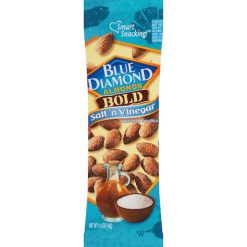 Blue Diamond Almonds Bold Salt & Vinegar, 1.5 Ounces, 144 Per Case | SKU: 636980 | UPC: 041570055762