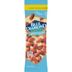 Blue Diamond Low Sodium Lightly Salted Almonds, 1.5 Ounces, 144 Per Case | SKU: 637049 | UPC: 041570110232