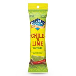 Blue Diamond Chile N Lime Flavored Almonds, 1.5 Ounce, 144 Per Case | SKU: 772678 | UPC: 041570150170