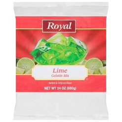 Royal Lime Flavored Gelatin Mix, 24 Ounce, 12 Per Case | SKU: 515695