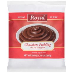 Royal Chocolate Flavored Instant Pudding Mix & Pie Filling, 28 Ounce, 12 Per Case | SKU: 662860