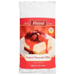 Royal Instant Cheesecake Filling Bag, 4 Pounds, 6 Per Case | SKU: 661737 | UPC: 041617488027
