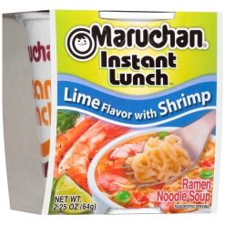 Maruchan Instant Lime Shrimp Flavored Ramen Noodle Soup, 2.25 Ounce, 12 Per Case | SKU: 487063 | UPC: 041789901058