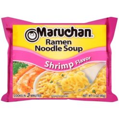 Maruchan Shrimp Flavored Ramen Noodle Soup, 3 Ounce, 24 Per Case | SKU: 487102