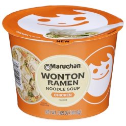 Maruchan Wonton Ramen - Chicken Flavor, 3.69 Ounce, 6 Per Case | SKU: 767630 | UPC: 041789903311