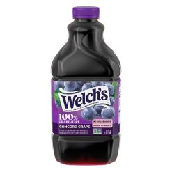 Welch s 100% Concord Grape Juice, 64 Fluid Ounce, 8 Per Case | SKU: 342075 | UPC: 041800211005