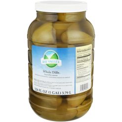 Bay Valley Dill 18-21 Count Pickle Whole Bulk, 1 Gallon, 4 Per Case | SKU: 458498