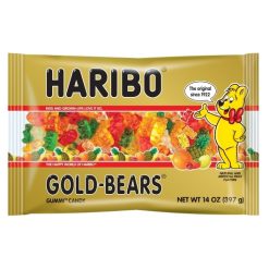 Haribo Goldbears Gummy Candy, 14 Ounce, 12 Per Case | SKU: 616303 | UPC: 042238302143