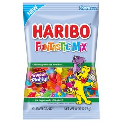 Haribo Funtastic Mix Gummies, 8 Ounce, 10 Per Case | SKU: 728595 | UPC: 042238723672