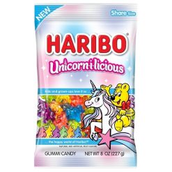 Haribo Unicorn-I-Licious, 8 Ounce, 10 Per Case | SKU: 774397 | UPC: 042238725218