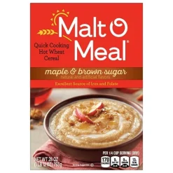 Malt O Meal Maple Brown Sugar, 28 Ounce, 12 Per Case | SKU: 447646