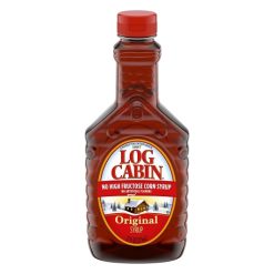 Log Cabin Original Syrup, 12 Fluid Ounce, 12 Per Case | SKU: 424668 | UPC: 043000001103