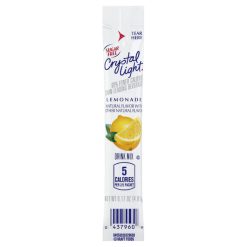 Crystal Light Lemonade Drink Mix, 0.17 Ounce, 120 Per Case | SKU: 423809 | UPC: 043000007969