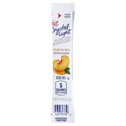 Crystal Light Peach Drink Mix, 0.09 Ounce, 120 Per Case | SKU: 423810 | UPC: 043000007976