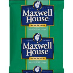 Maxwell House Coffee Splash Decaffeinated, 1.3 Ounce, 42 Per Case | SKU: 372112 | UPC: 043000885901