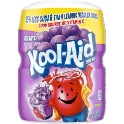 Kool-Aid Sugar-Sweetened Grape Powdered Soft Drink, 19 ounce, 12 Per Case | SKU: 372701 | UPC: 043000953525