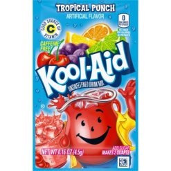 Kool-Aid Tropical Punch Beverage, 0.16 Ounces, 192 Per Case | SKU: 469688 | UPC: 043000016664