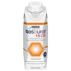 Nestle Isosource 1.5 Cal Complete Nutrition with Fiber, 8.45 fl oz - 24 Per Case | SKU: 391167 | UPC: 043900181509