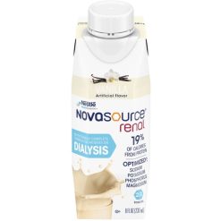Novasource Renal Vanilla, 8 Fluid Ounces, 24 Per Case | SKU: 742307 | UPC: 043900306094