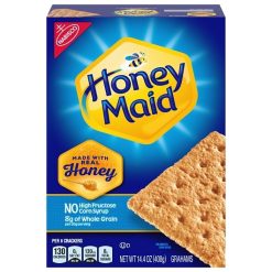 Honey Maid Nabisco Graham Crackers, 14.4 Ounces, 12 Per Case | SKU: 422703 | UPC: 044000004637