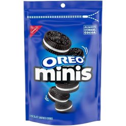 Oreo Minis Cookies, 8 Ounce, 12 Per Case | SKU: 505825 | UPC: 044000015923